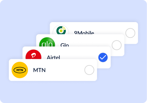 Instant airtime and data interface